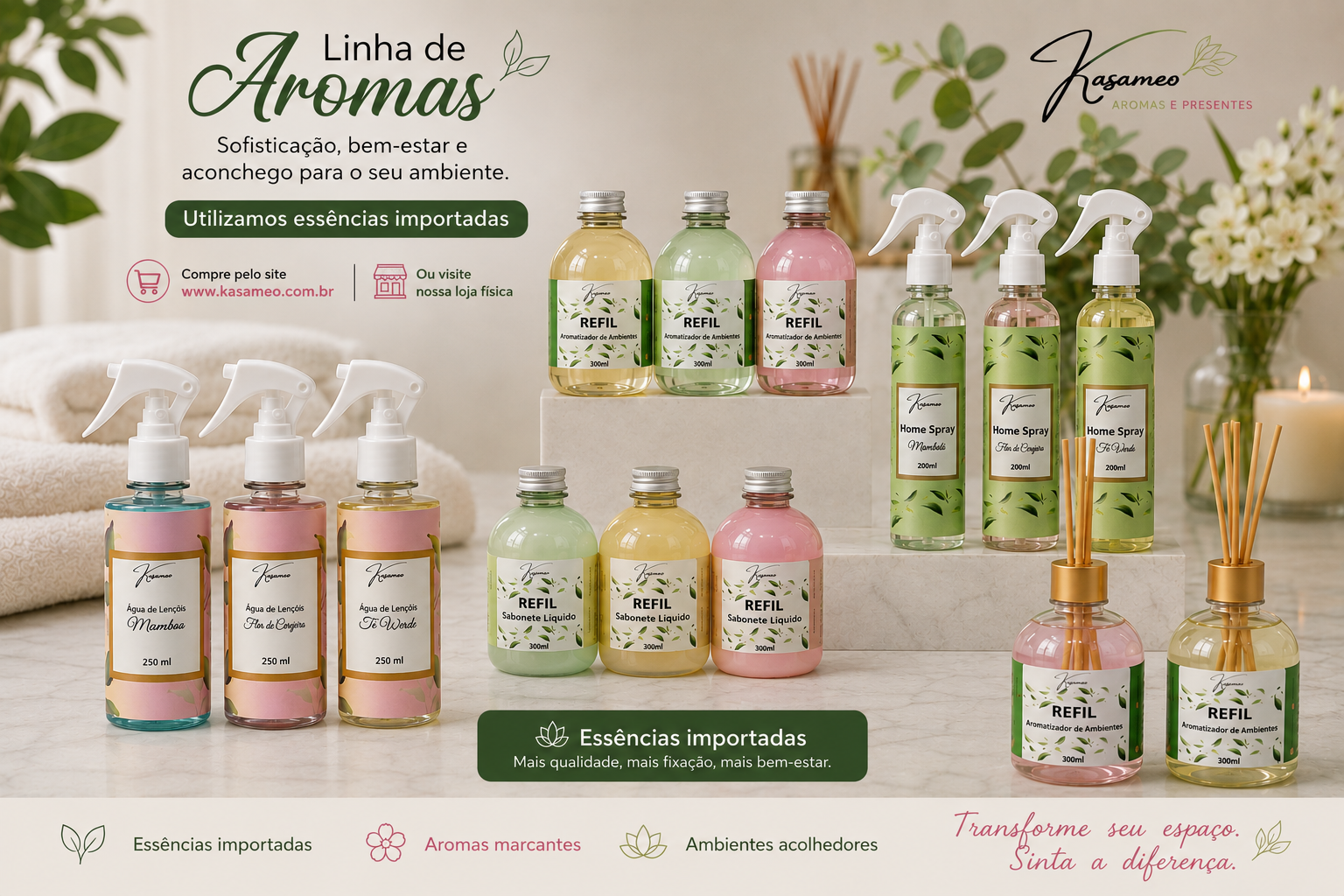Linha de Aromas