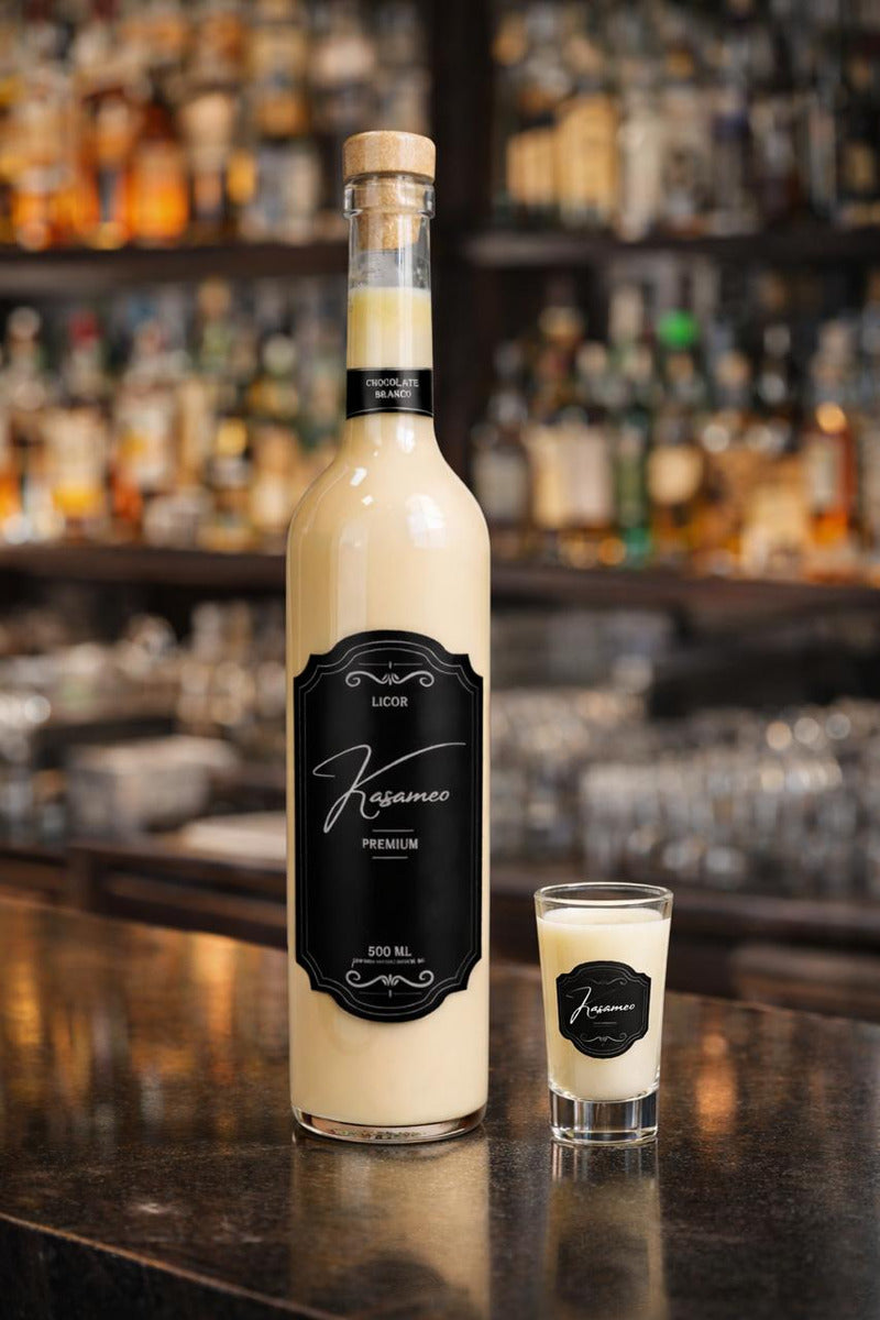 Licor Cremoso Artesanal Chocolate Branco Kasameo