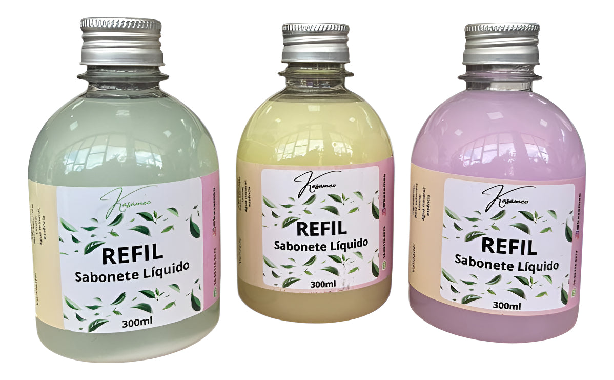 Refil Sabonete Líquido Para Banheiro Com Fragrância Casa 300ml - Limão Siciliano