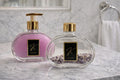 Kit Vidro Lavabo Luxo Presente Decorativo Dourado - Chá Branco