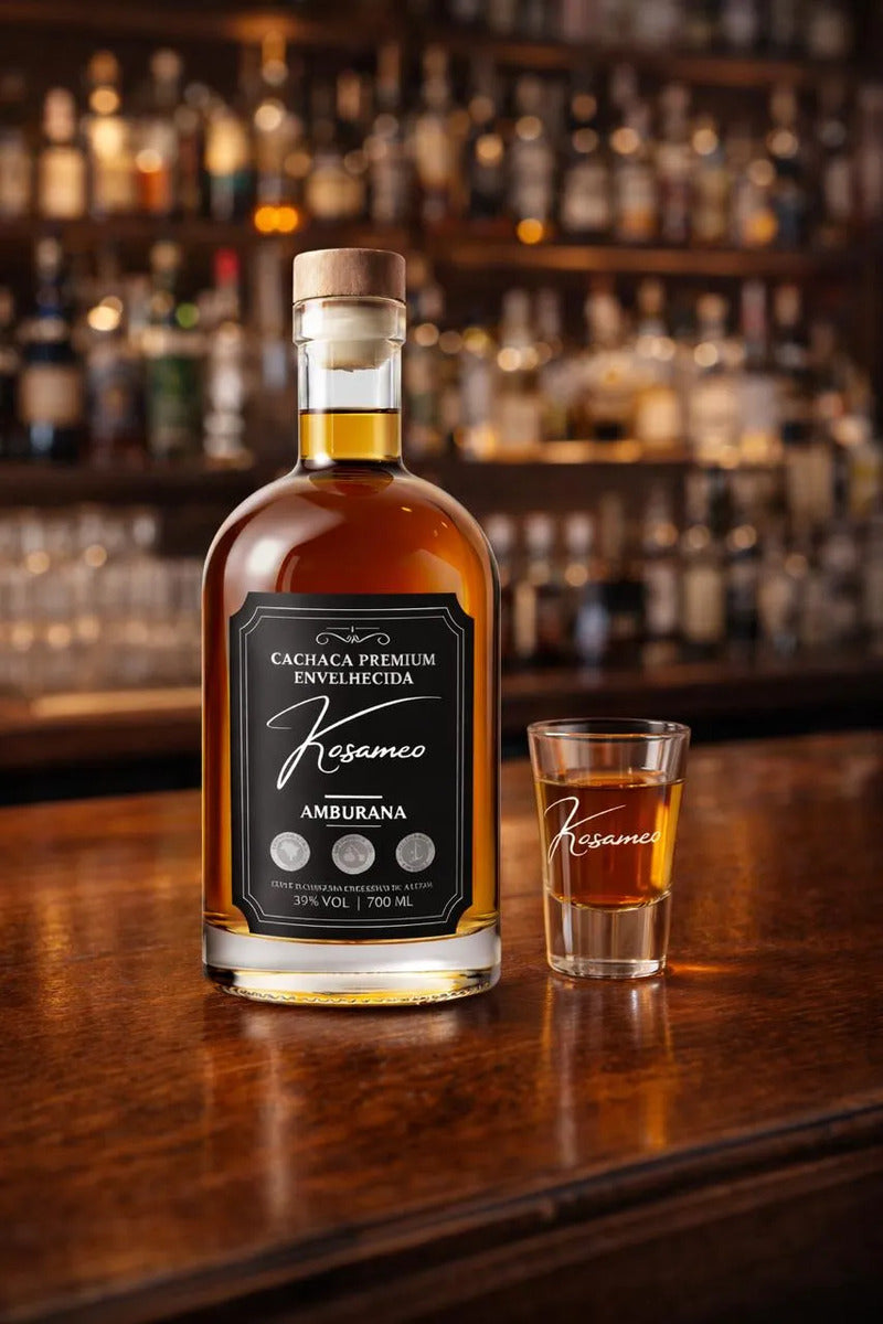 Cachaça Kasameo Envelhecida No Barril De Amburana