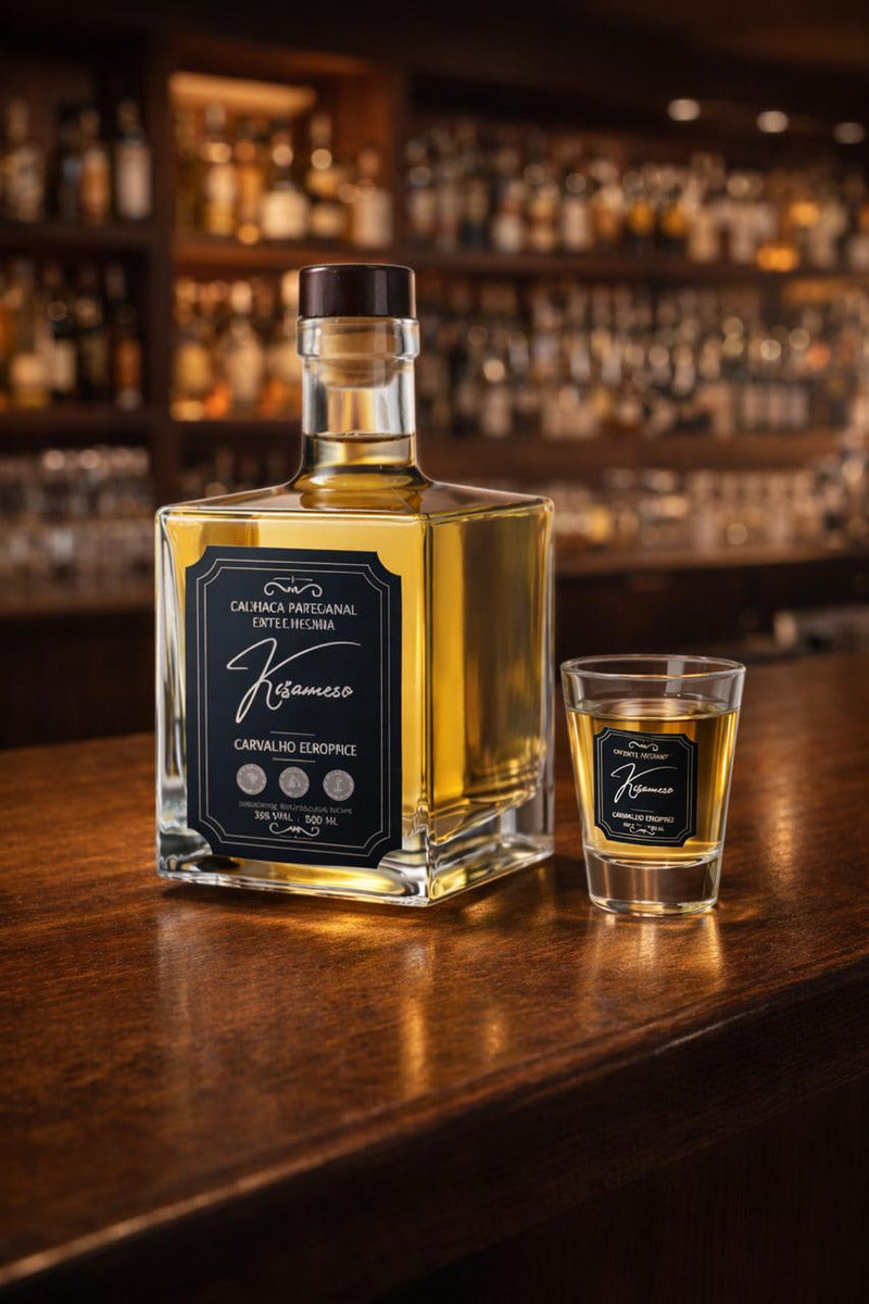Cachaça Kasameo Envelhecida No Barril De Carvalho Europeu