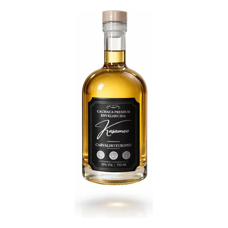 Cachaça Kasameo Envelhecida No Barril De Carvalho Europeu