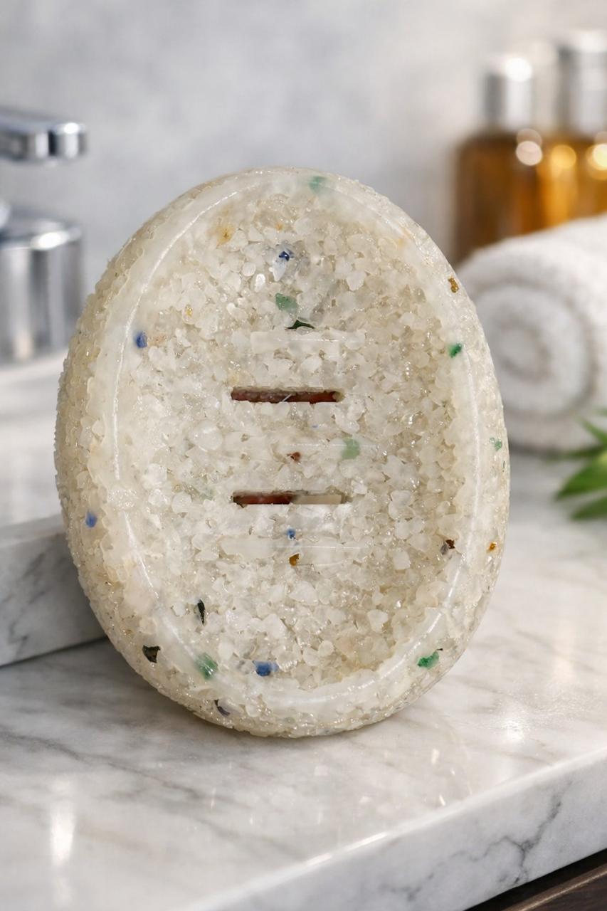 Porta Sabonete Saboneteira Luxo Lavabo Cor Branco