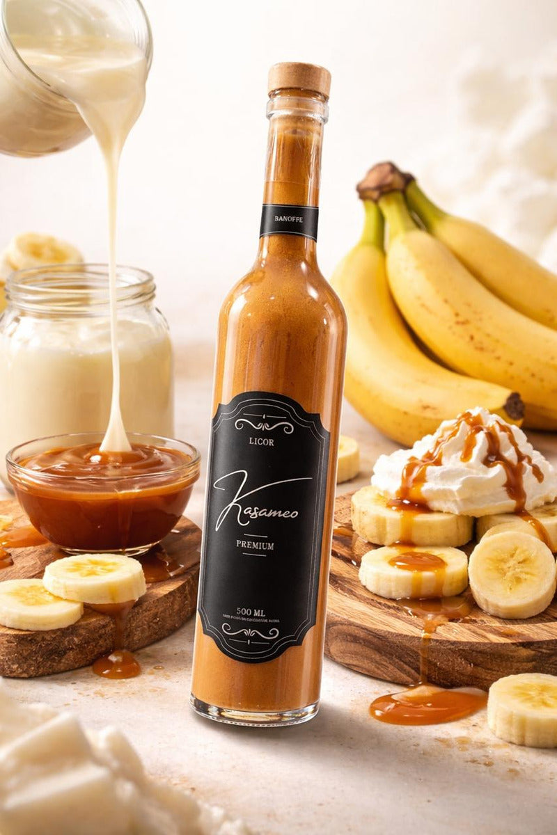 Licor Cremoso Artesanal Banoffee Kasameo
