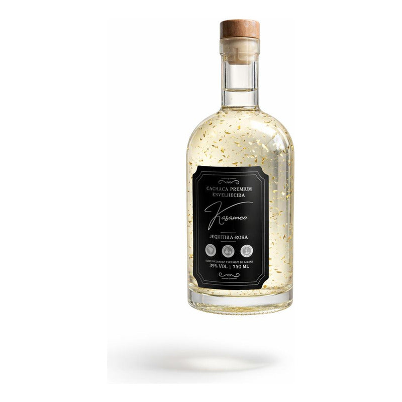 Cachaça Ouro Kasameo Envelhecida No Barril Jequitibá Rosa