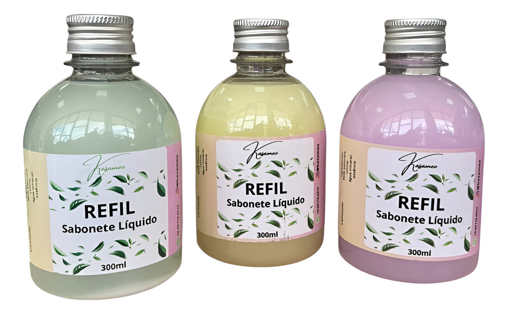 Refil Sabonete Líquido Para Banheiro Com Fragrância Casa 300ml - LL Alecrim