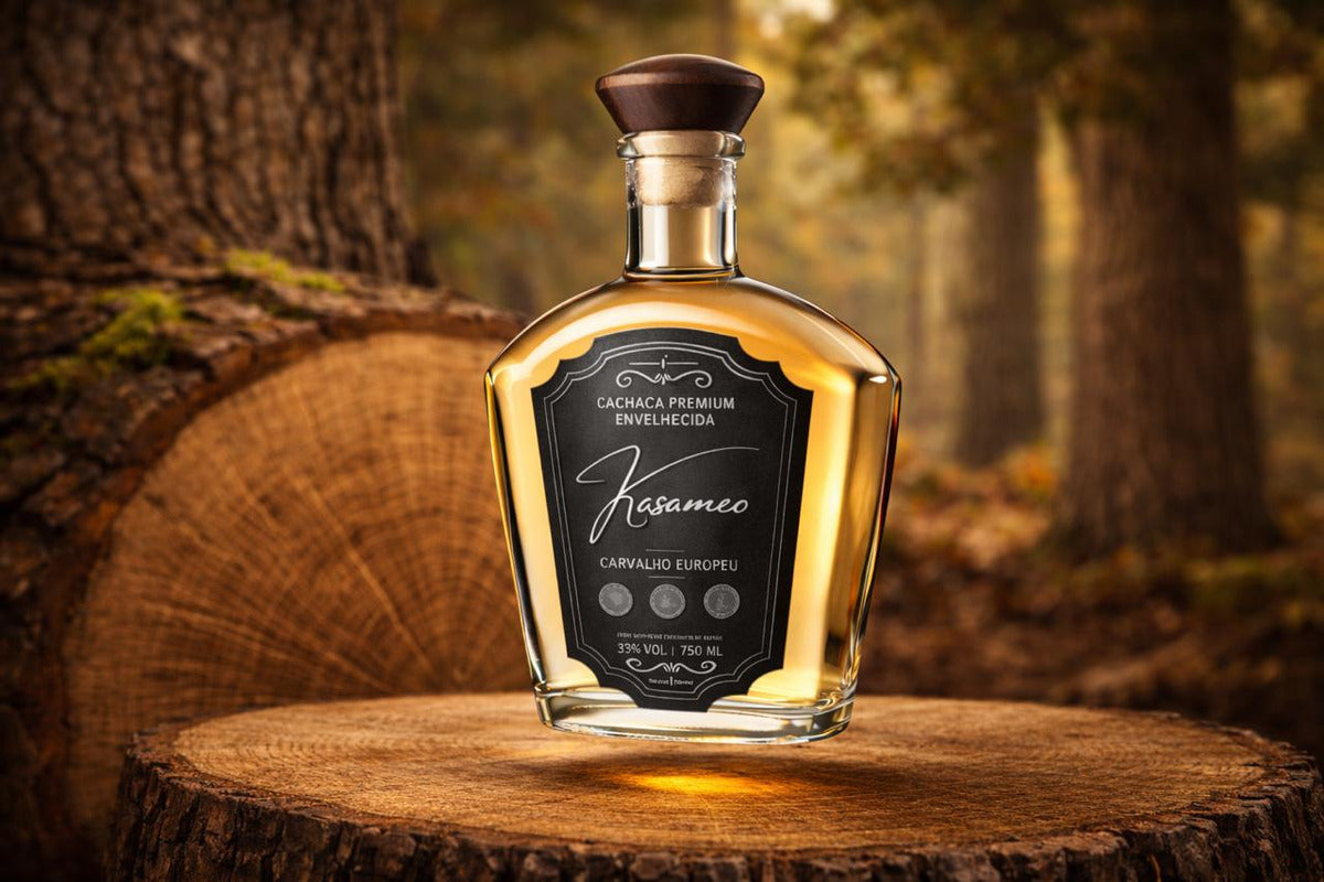 Cachaça Kasameo Envelhecida No Barril De Carvalho Europeu