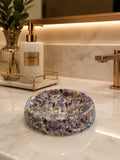 Porta Sabonete Saboneteira Luxo Lavabo Linha Premium Ametista Premium