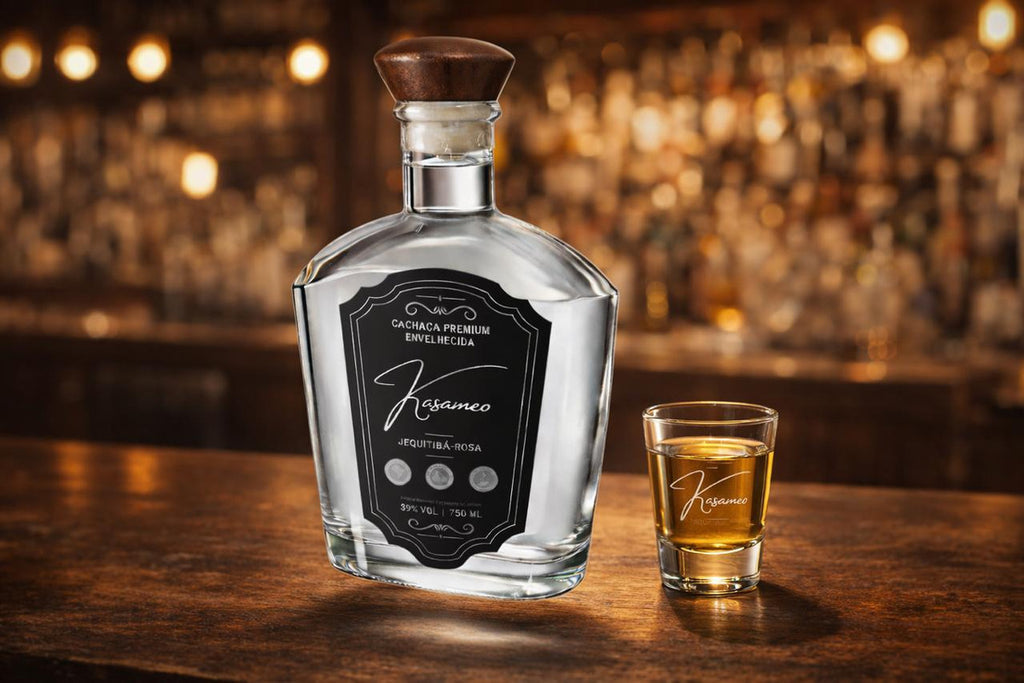 Cachaça Kasameo Envelhecida No Barril De Jequitibá Rosa