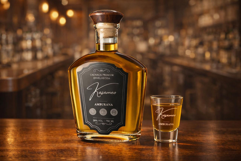 Cachaça Kasameo Envelhecida No Barril De Amburana