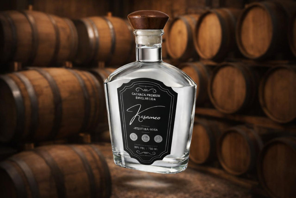 Cachaça Kasameo Envelhecida No Barril De Jequitibá Rosa