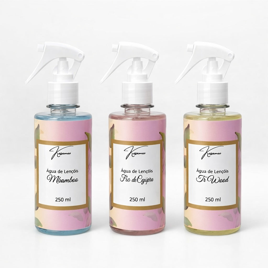 Água Perfumada Para Tecidos Ambiente Lençóis - Cereja com Avelã