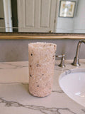Porta Escovas De Dente De Pedra Banheiro E Lavabo Cor Rosa