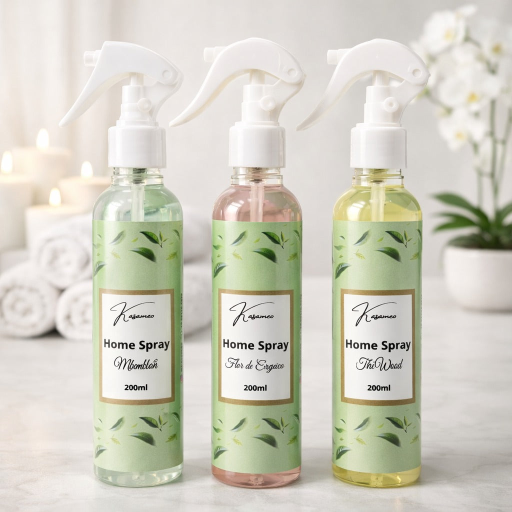 Home Spray Ambiente Perfume Casa Cheiro - KASAMEO